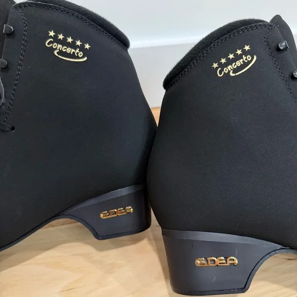 EDEA Concerto New Mens Black Skate Boots Size 295 - Picture 9 of 14